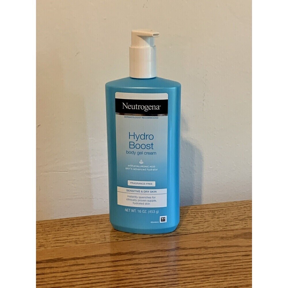 Neutrogena Hydro Boost Body Gel Cream - Fragrance-Free, Hyaluronic Acid, 16oz